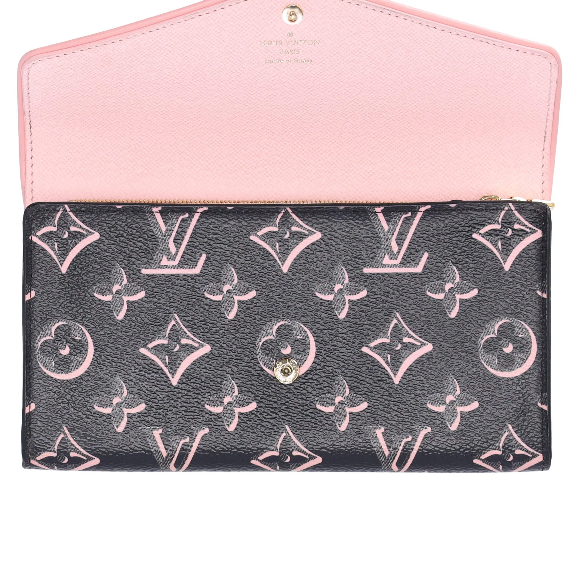 Louis Vuitton Fall For You Sarah Long Wallet M81477 Black Pink sold by Gaby's Bags product image thumbnail 5