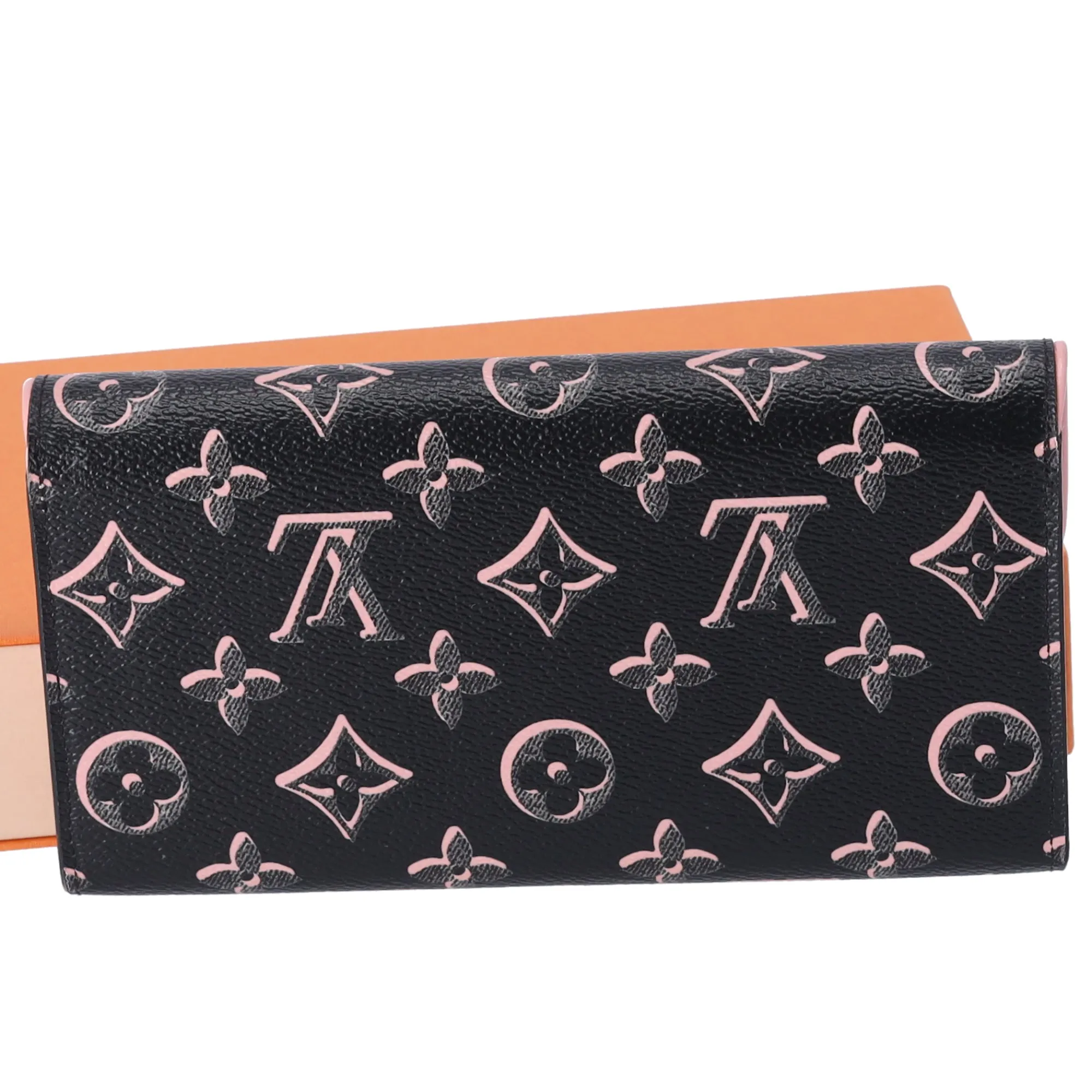Louis Vuitton Fall For You Sarah Long Wallet M81477 Black Pink sold by Gaby's Bags product image thumbnail 2