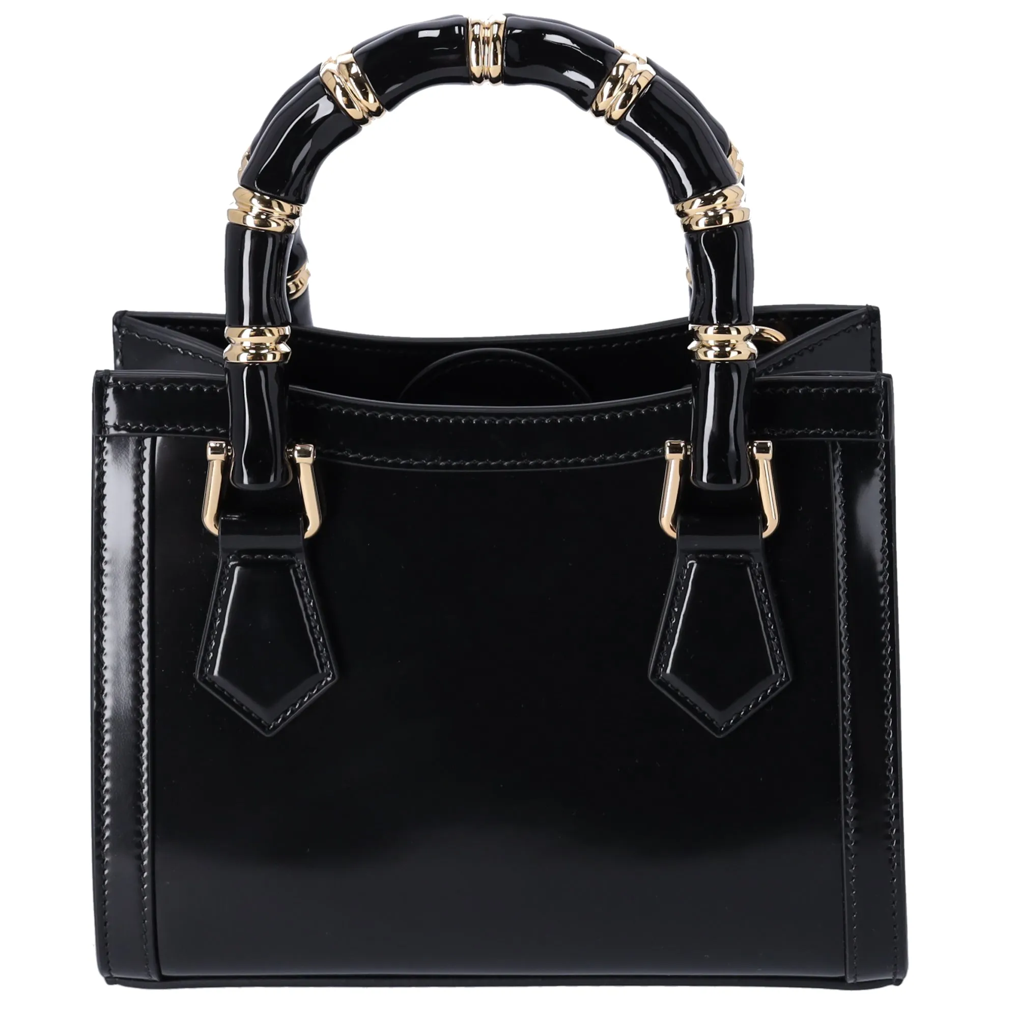 GUCCI Diana Mini Tote Crossbody Bag 832936 Black Leather sold by Gaby's Bags product image thumbnail 3