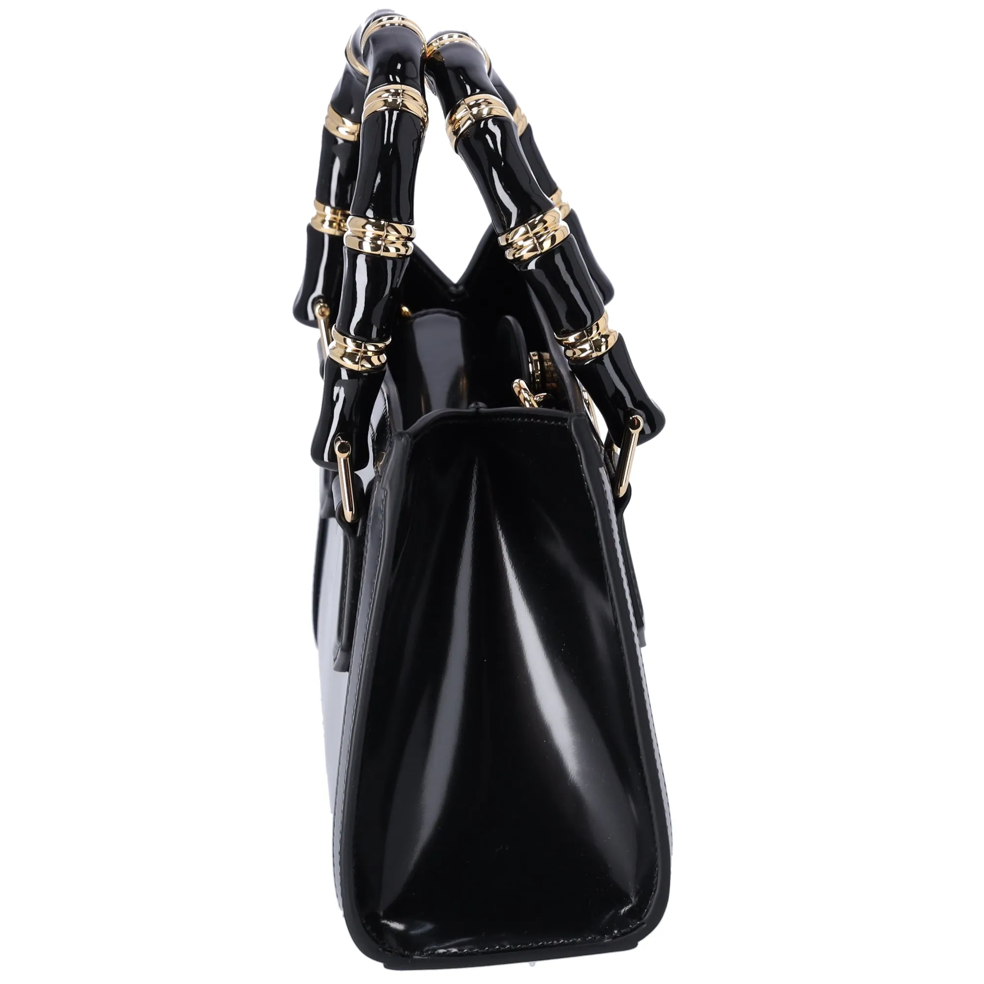 GUCCI Diana Mini Tote Crossbody Bag 832936 Black Leather sold by Gaby's Bags product image thumbnail 4