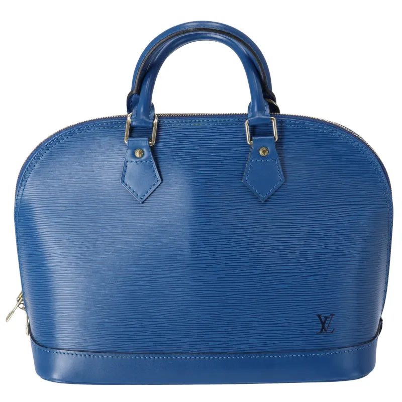 Louis Vuitton Alma Epi Handbag M52145 Toledo Blue Epi Leather made by Louis Vuitton