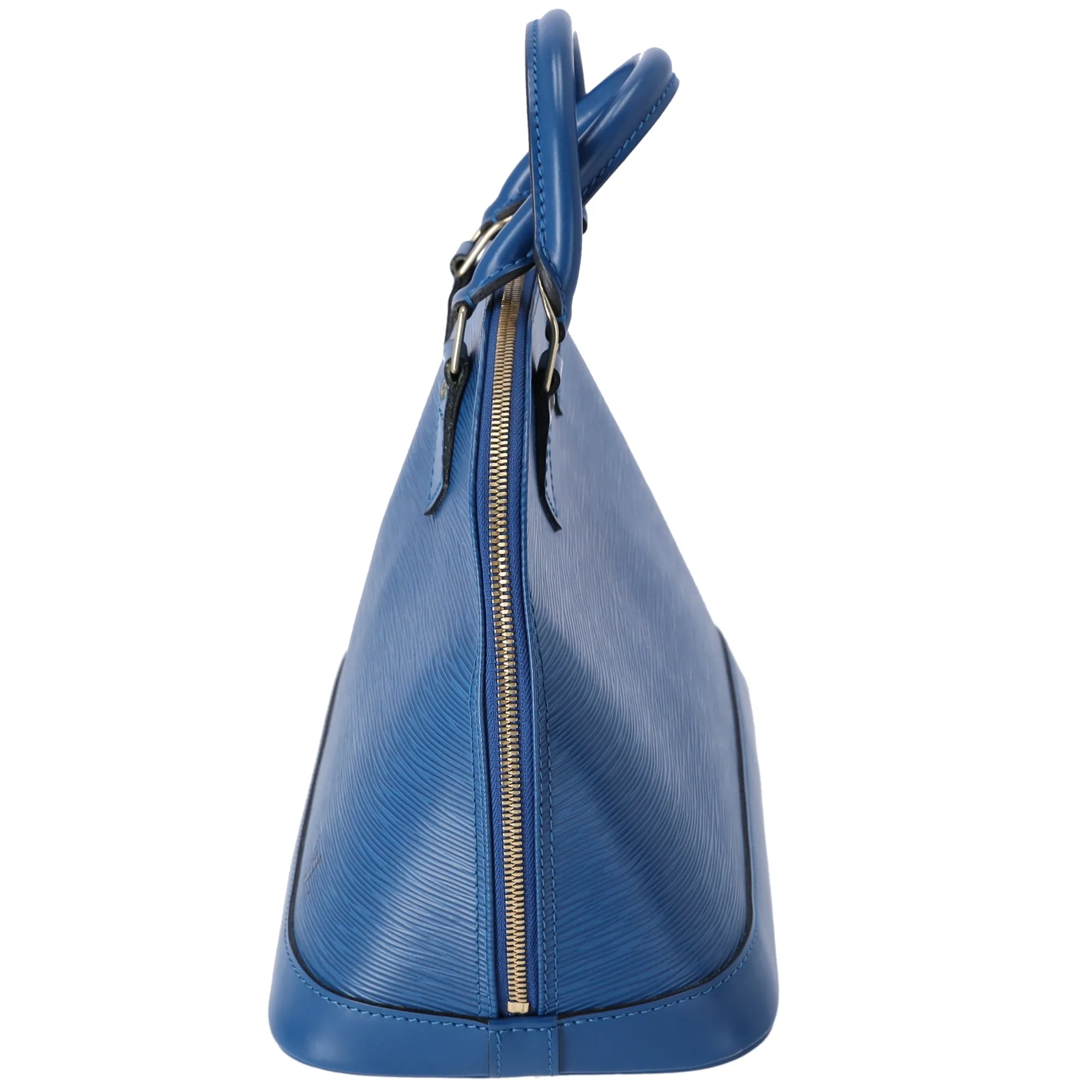 Louis Vuitton Alma Epi Handbag M52145 Toledo Blue Epi Leather sold by Gaby's Bags product image thumbnail 2