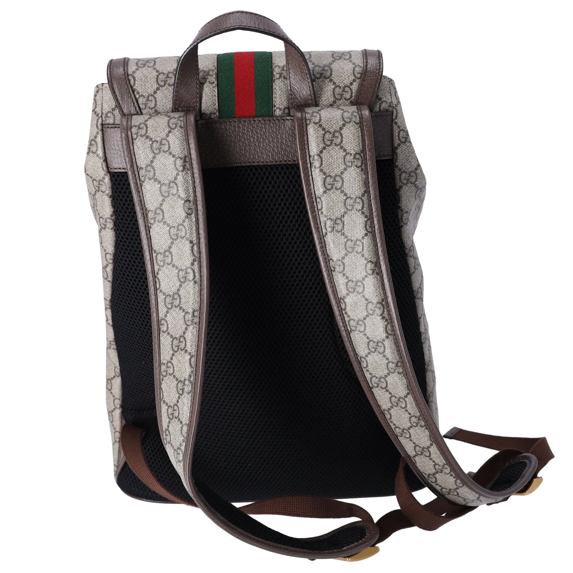 GUCCI Ophidia GG Supreme Backpack 792114 Light Brown PVC Leather sold by Gaby's Bags product image thumbnail 3