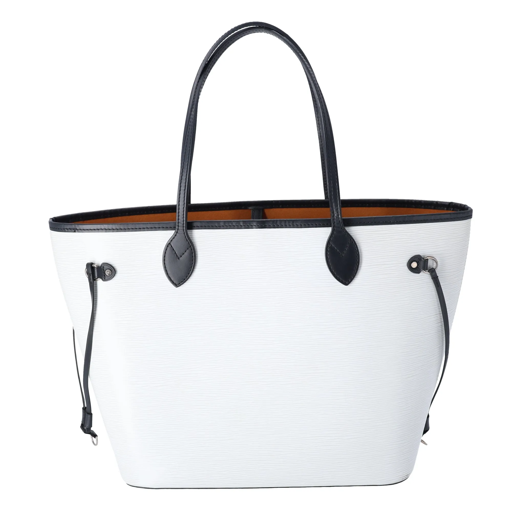 Louis Vuitton Neverfull MM Epi Tote Bag M53447 White Black Leather sold by Gaby's Bags product image thumbnail 3