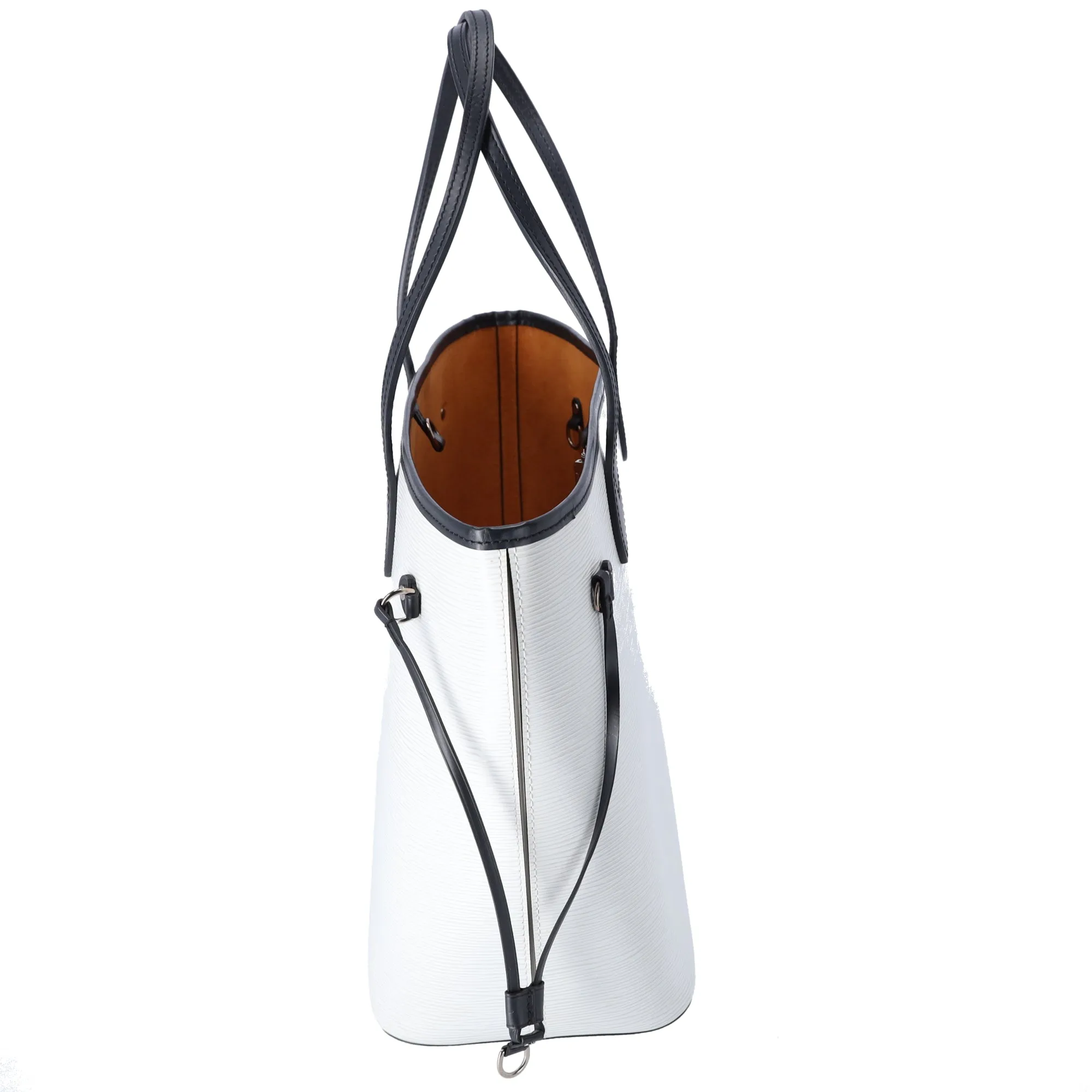 Louis Vuitton Neverfull MM Epi Tote Bag M53447 White Black Leather sold by Gaby's Bags product image thumbnail 2