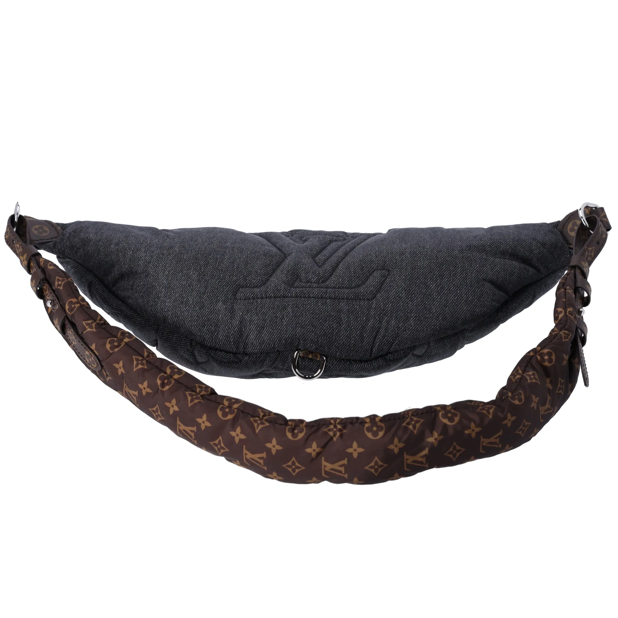 Louis Vuitton High Rise Collection Line Bum Bag Giant Monogram Denim Nylon sold by Gaby's Bags product image thumbnail 3