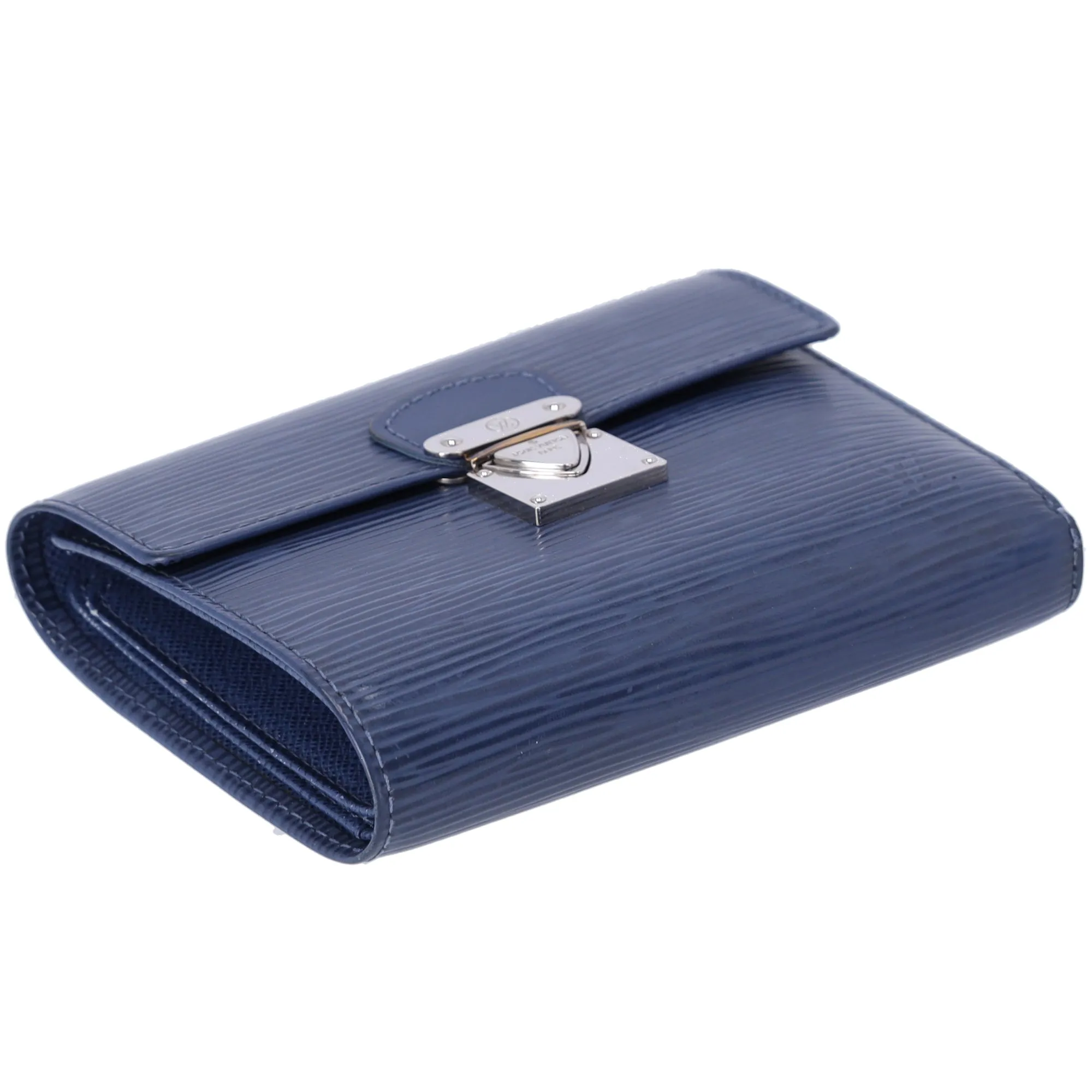 Louis Vuitton Koala Trifold Wallet M5801G Blue Myrtilles Epi Leather sold by Gaby's Bags product image thumbnail 5