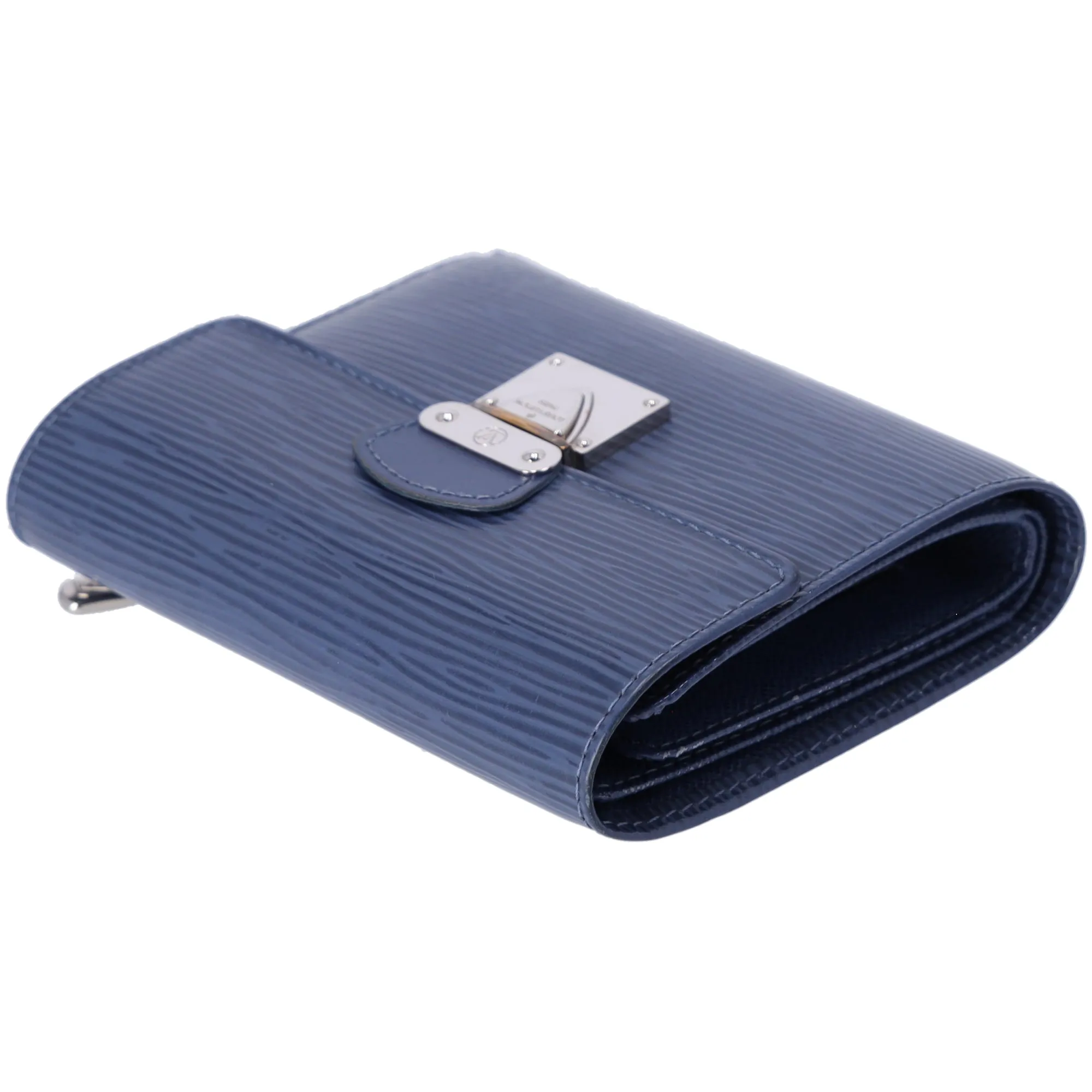 Louis Vuitton Koala Trifold Wallet M5801G Blue Myrtilles Epi Leather sold by Gaby's Bags product image thumbnail 3