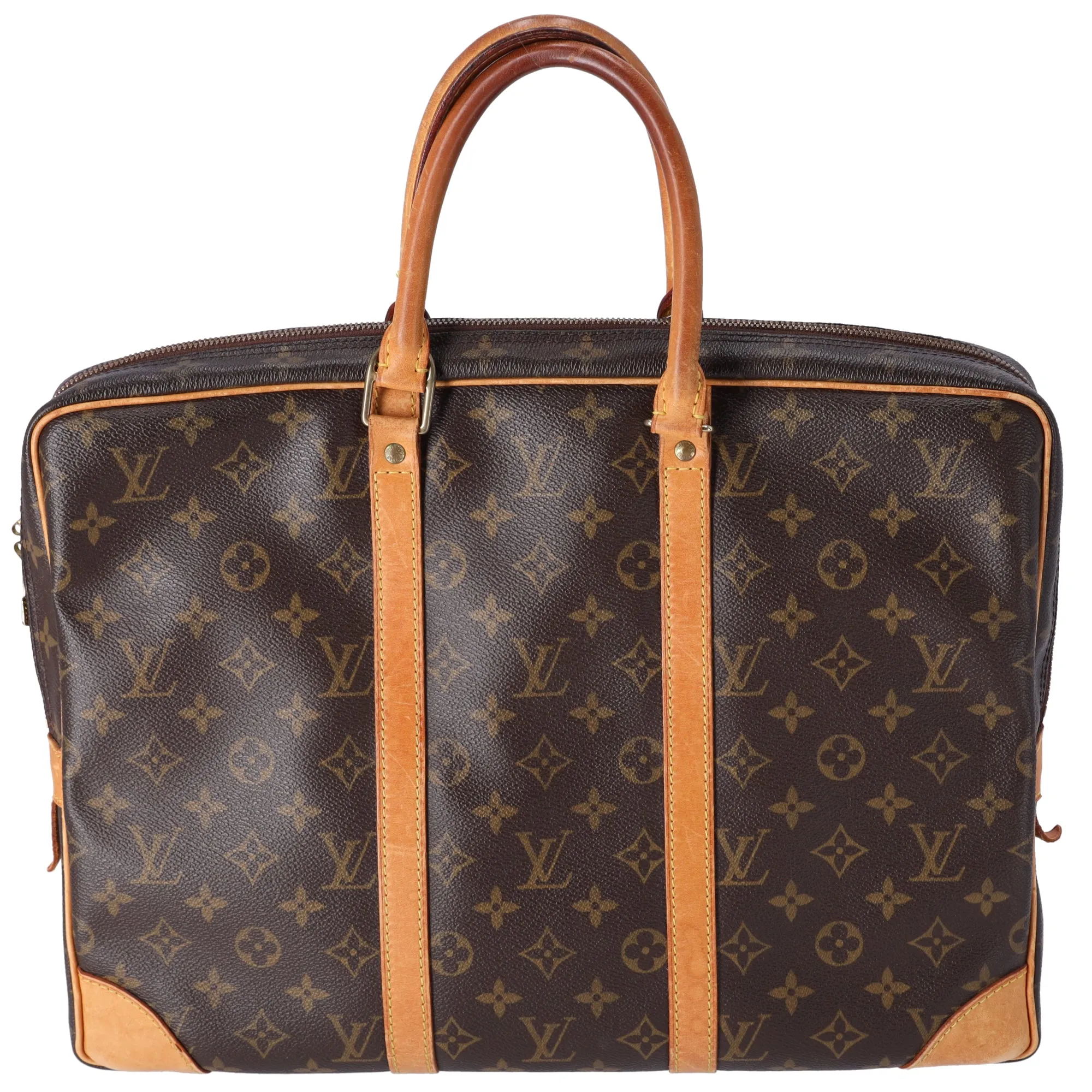 Louis Vuitton Porte Documents Voyage Monogram Business Bag M53361 sold by Gaby's Bags