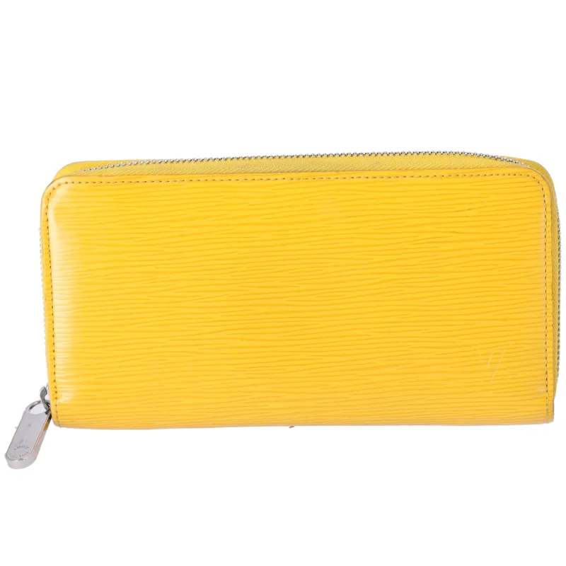 Louis Vuitton Zippy Long Wallet M81229 Sunflower Yellow Epi Leather made by Louis Vuitton