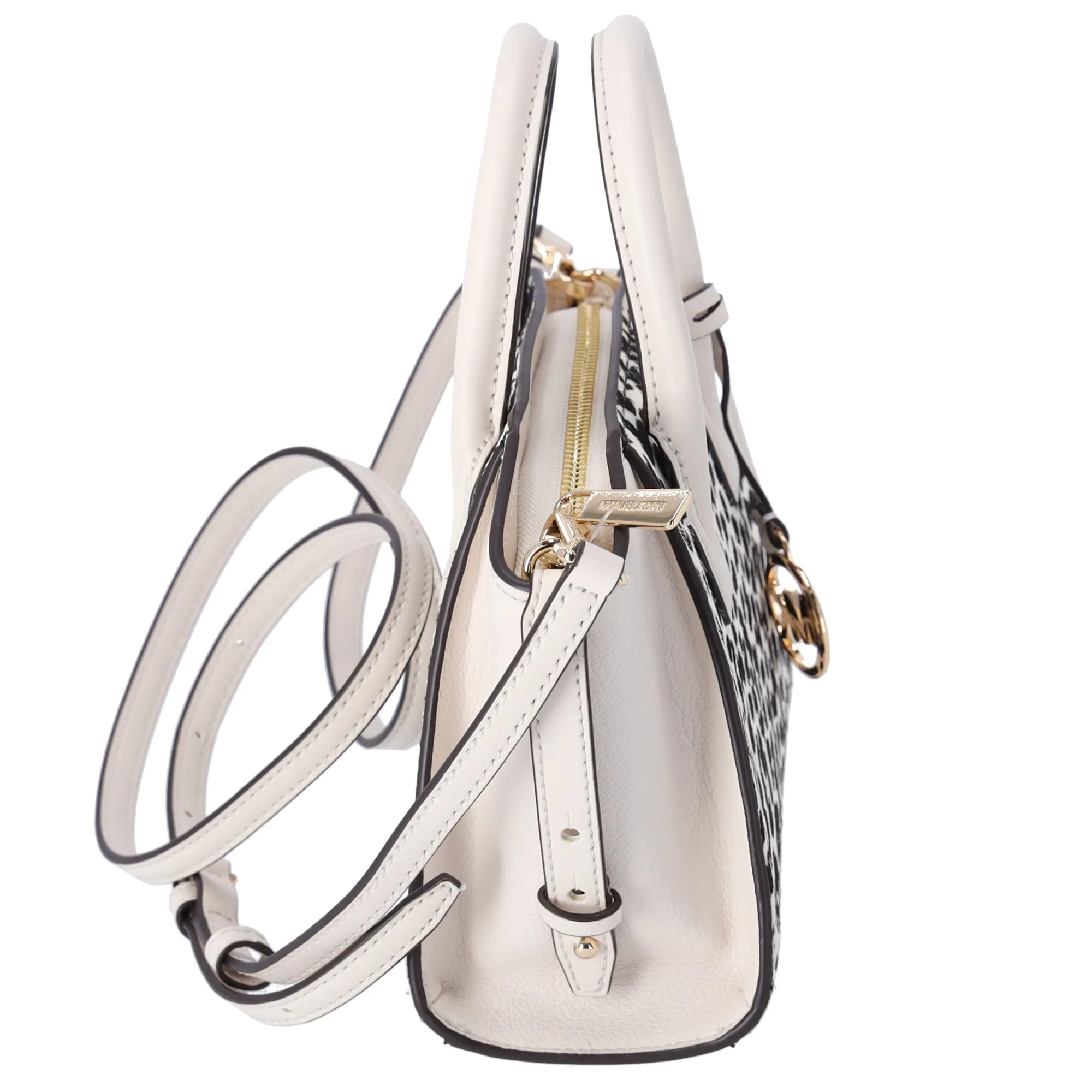 Michael Kors Avril XS Satchel Shoulder Crossbody Bag Exotic Light Cream Multi sold by Gaby's Bags product image thumbnail 4