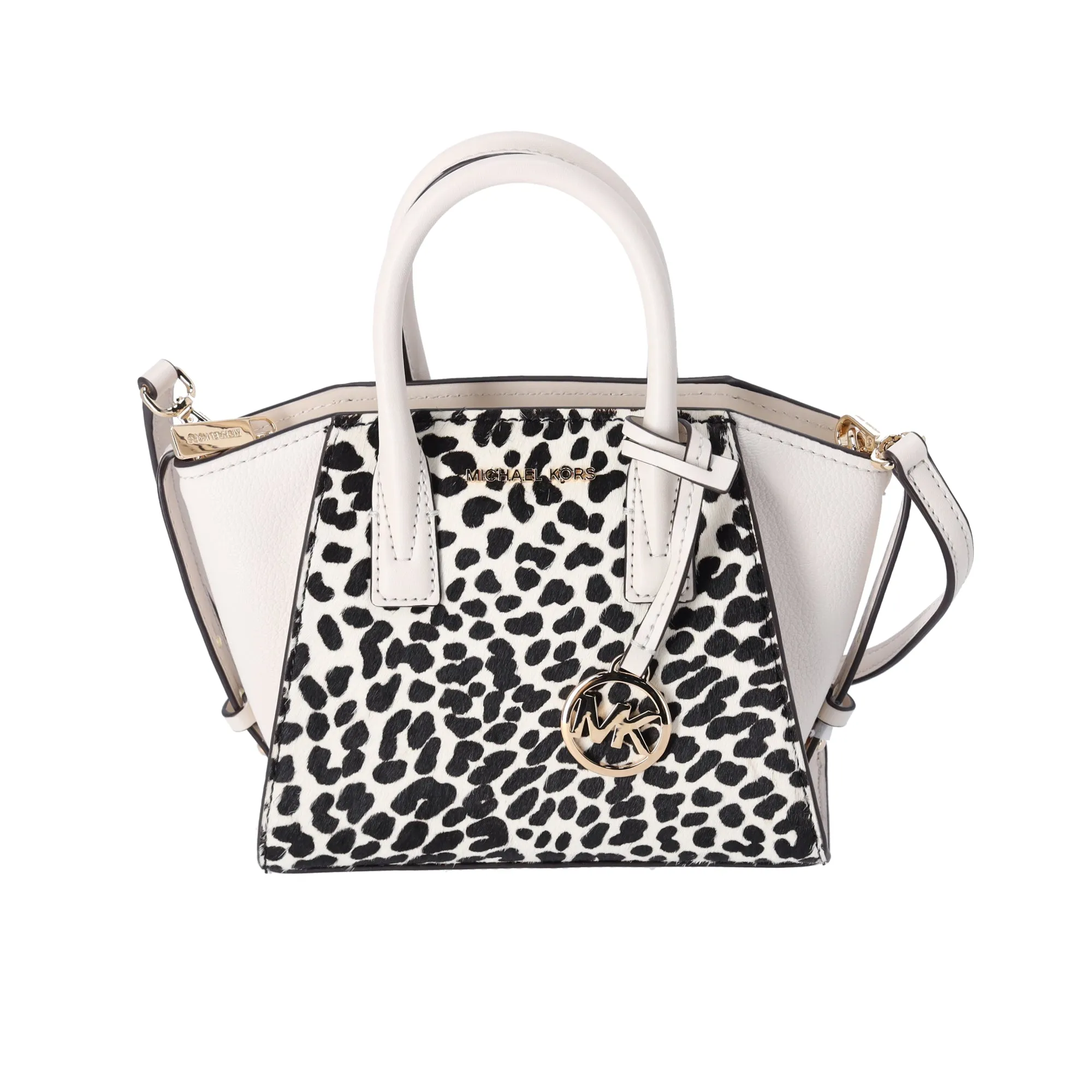 Michael Kors Avril XS Satchel Shoulder Crossbody Bag Exotic Light Cream Multi sold by Gaby's Bags