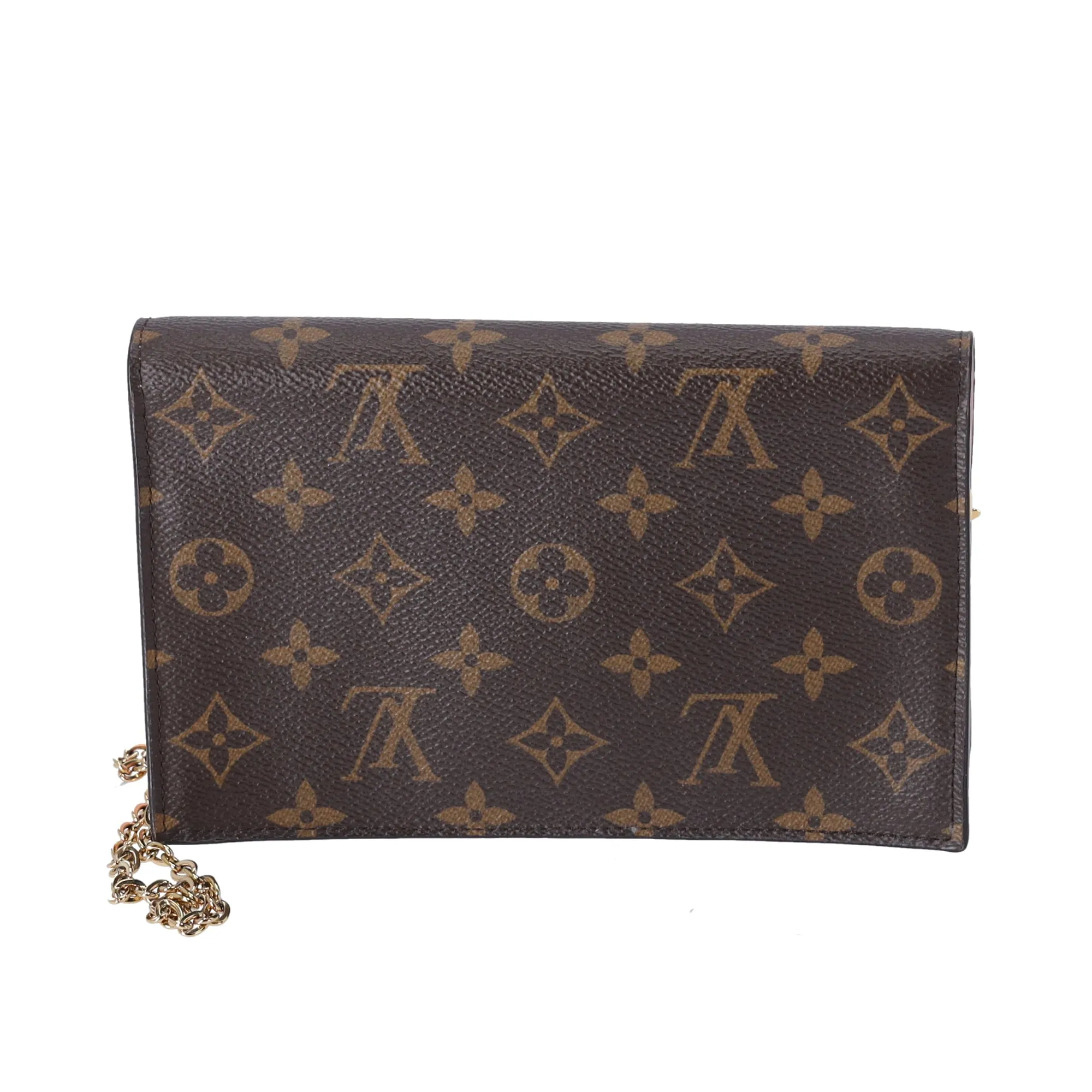 Louis Vuitton Monogram Flore Chain Wallet Crossbody Rose Ballerine Pink sold by Gaby's Bags product image thumbnail 5