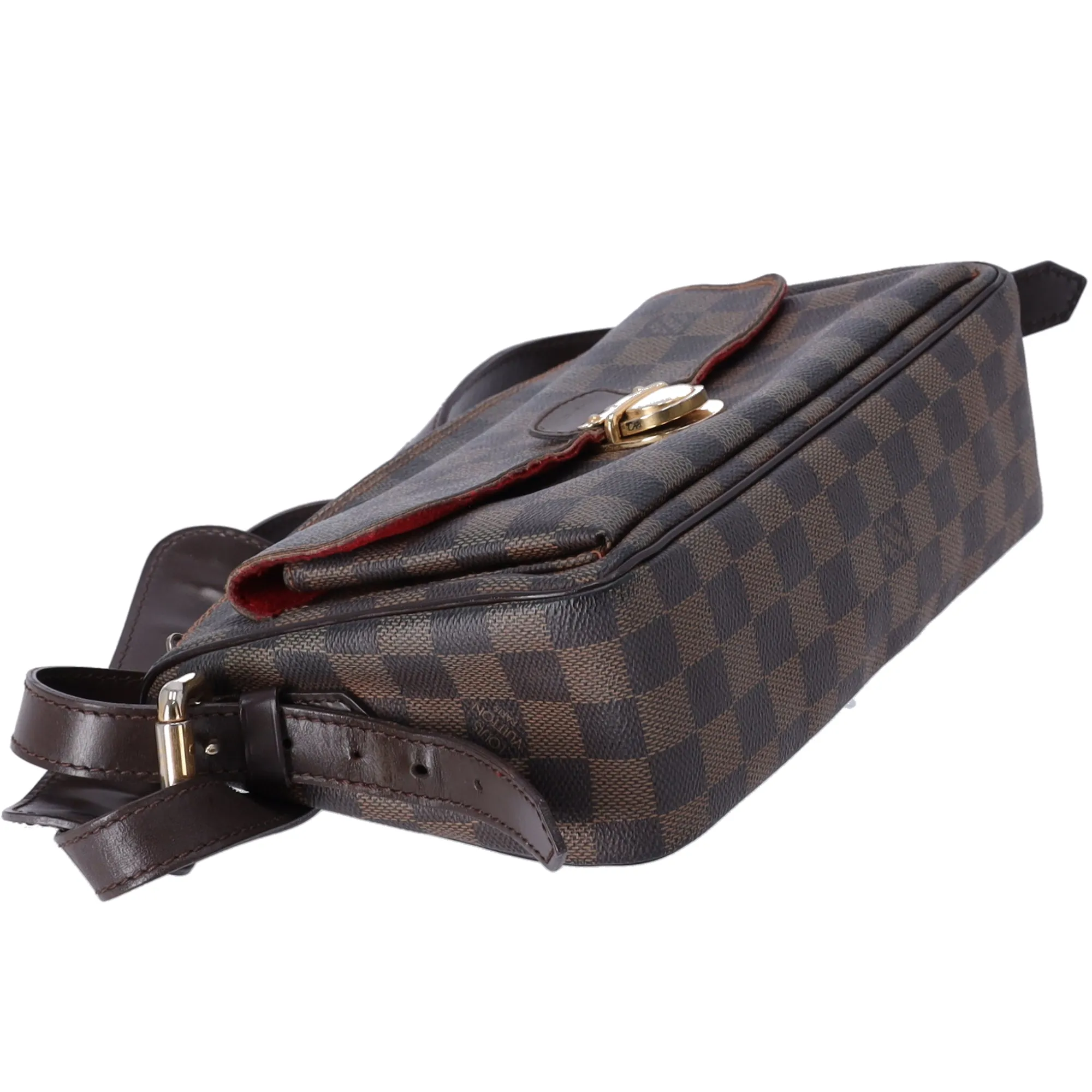 Louis Vuitton Ravello GM Shoulder Bag N60006 Ebene Damier Canvas sold by Gaby's Bags product image thumbnail 5