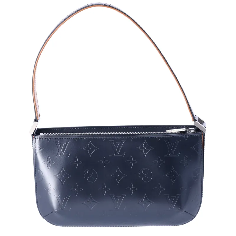 Louis Vuitton Fowler Monogram Mat Handbag M55145 Blue Calfskin made by Louis Vuitton