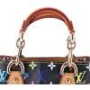 Louis Vuitton Black Multicolor Monogram Audra Canvas Handbag Tote M40048 sold by Gaby's Bags