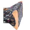 Louis Vuitton Black Multicolor Monogram Audra Canvas Handbag Tote M40048 sold by Gaby's Bags