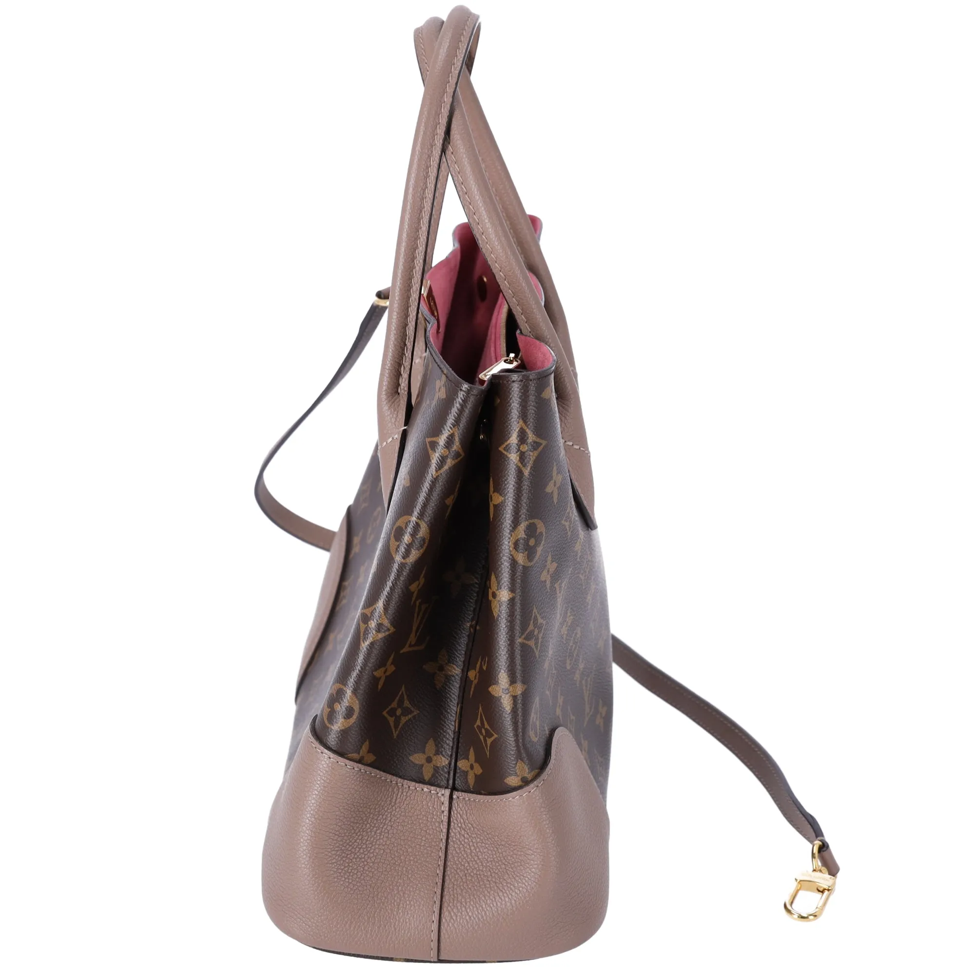 Louis Vuitton Flandrin Monogram Tote Bag M43457 Taupe Glace Brown sold by Gaby's Bags product image thumbnail 2