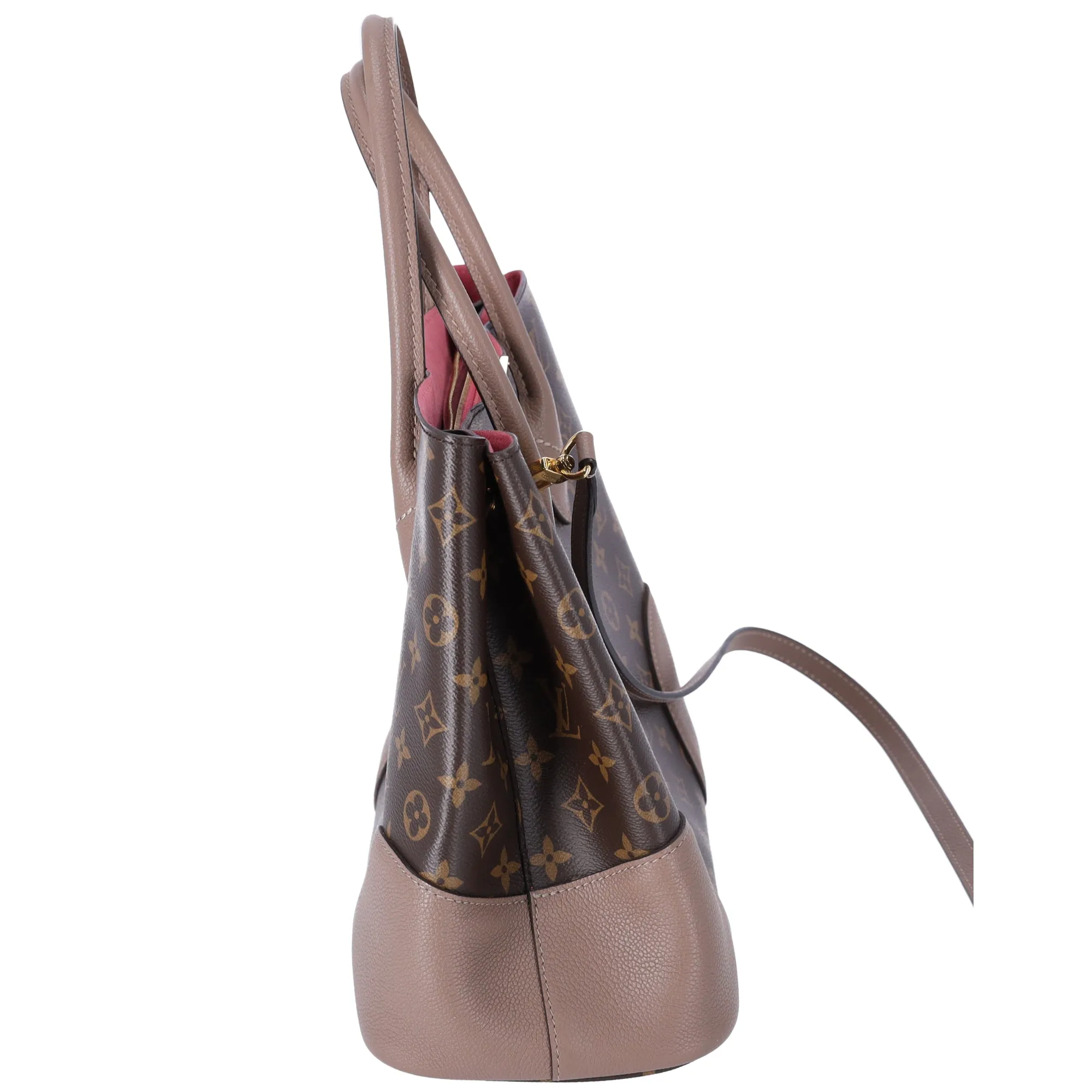 Louis Vuitton Flandrin Monogram Tote Bag M43457 Taupe Glace Brown sold by Gaby's Bags product image thumbnail 4