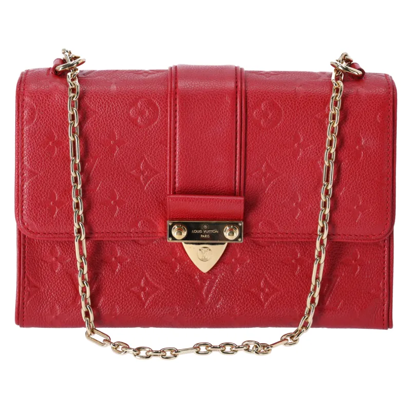 Louis Vuitton Saint Sulpice PM Monogram Empreinte Shoulder Bag M43393 Cerise sold by Gaby's Bags