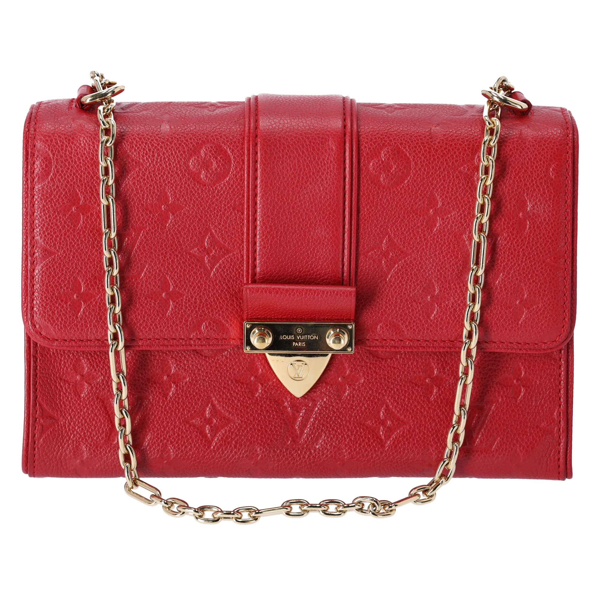 Louis Vuitton Saint Sulpice PM Monogram Empreinte Shoulder Bag M43393 Cerise sold by Gaby's Bags
