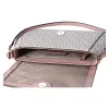 Michael Kors Jet Set MD Convertible Pouchette Crossbody Vanilla MK Pink Metallic sold by Gaby's Bags