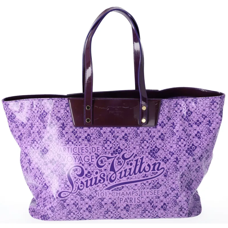 Louis Vuitton Cosmic Blossom GM Shoulder Bag M93165 Violet PVC Limited sold by Gaby's Bags