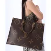 Louis Vuitton Onthego GM Reverse Giant Monogram Canvas Tote Bag M45320 sold by Gaby's Bags