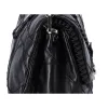 Christian Dior Black Lambskin Leather New Lock Ruffle Flap Shoulder Bag Ruffle sold by Gaby's Bags