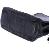 Christian Dior Black Lambskin Leather New Lock Ruffle Flap Shoulder Bag Ruffle sold by Gaby's Bags