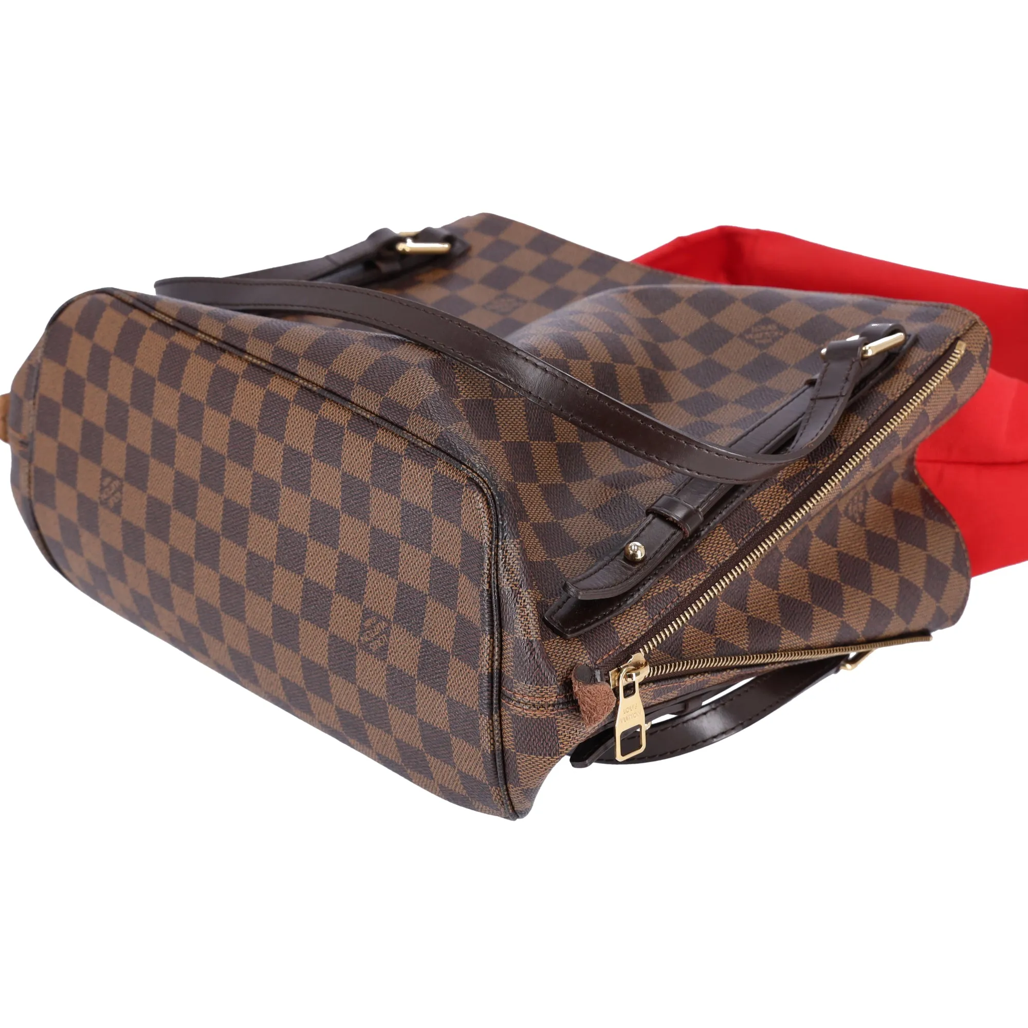 Louis Vuitton Cabas Rivington Damier Shoulder Bag Tote N41108 Brown Canvas sold by Gaby's Bags product image thumbnail 3