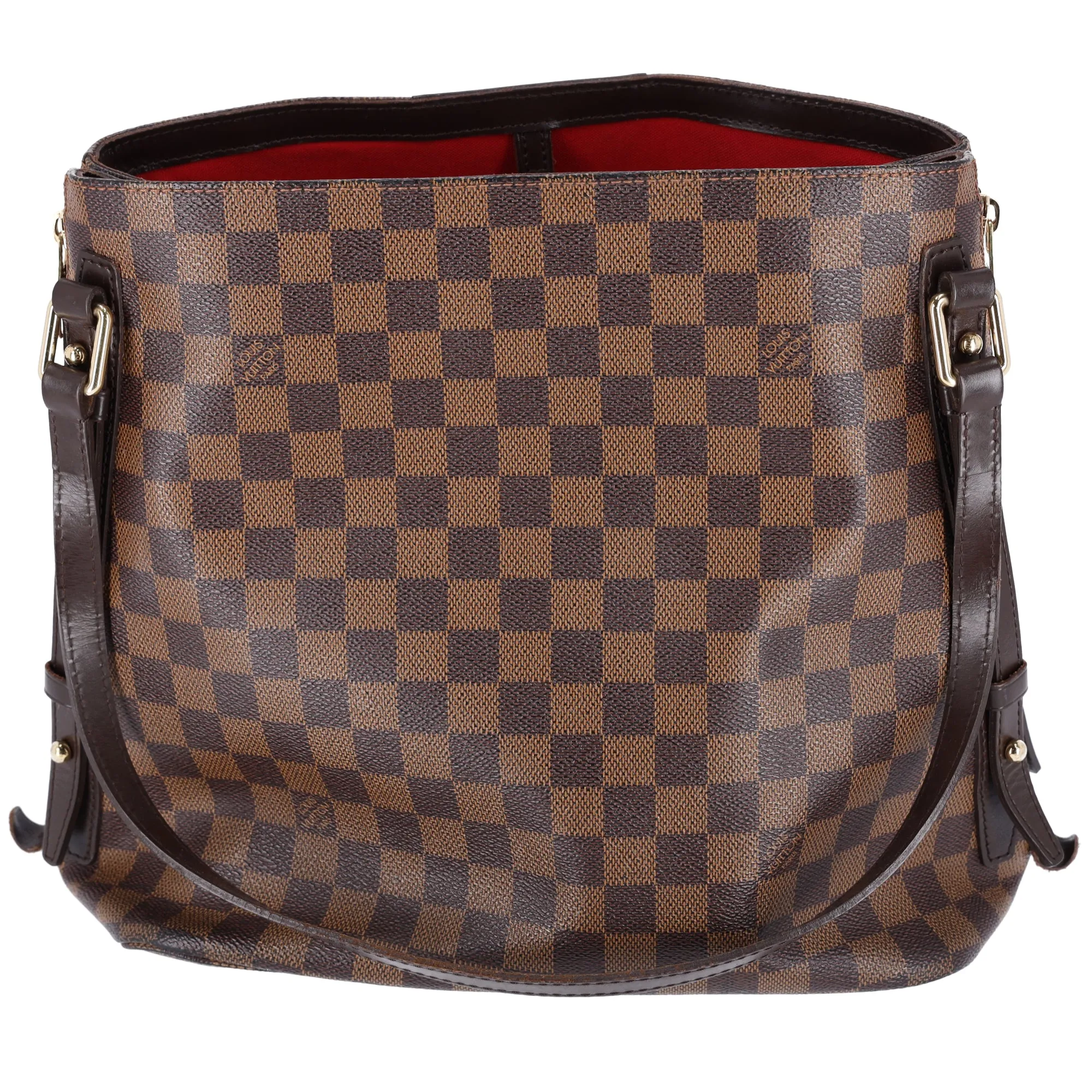 Louis Vuitton Cabas Rivington Damier Shoulder Bag Tote N41108 Brown Canvas sold by Gaby's Bags product image thumbnail 2