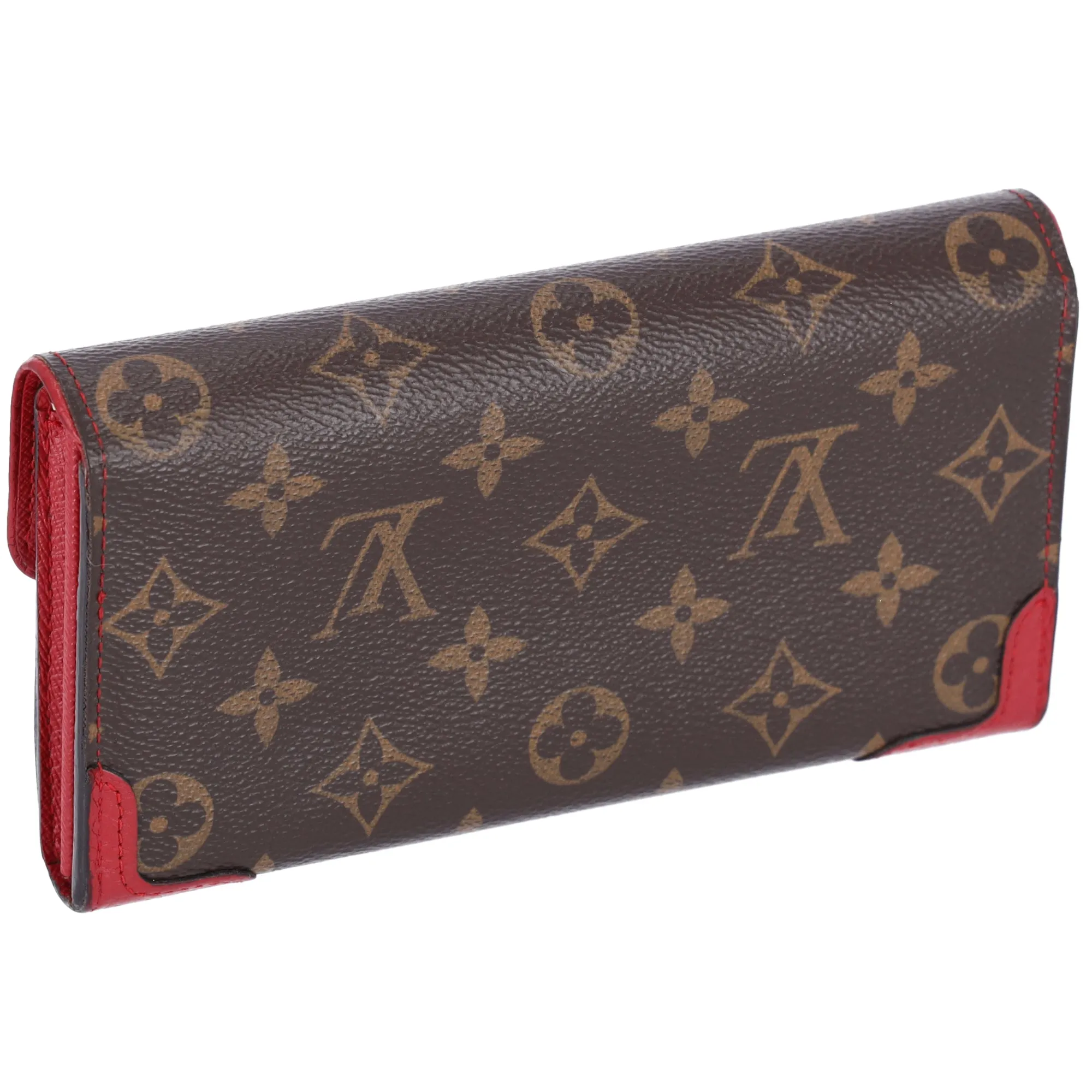 Louis Vuitton Portefeuille Sarah Retiro Monogram Long Wallet M41951 Poppy Monogram Canvas sold by Gaby's Bags product image thumbnail 2