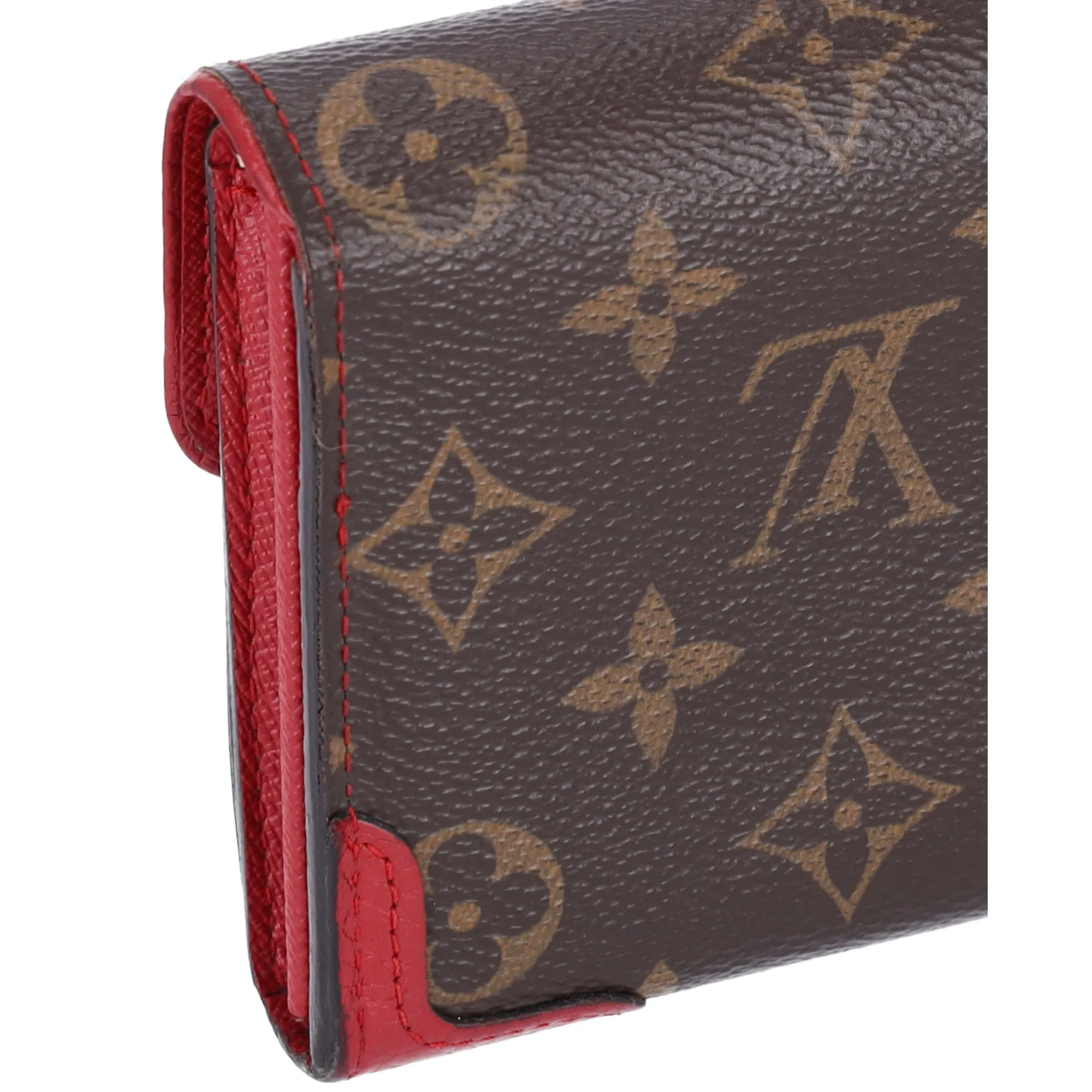 Louis Vuitton Portefeuille Sarah Retiro Monogram Long Wallet M41951 Poppy Monogram Canvas sold by Gaby's Bags product image thumbnail 4