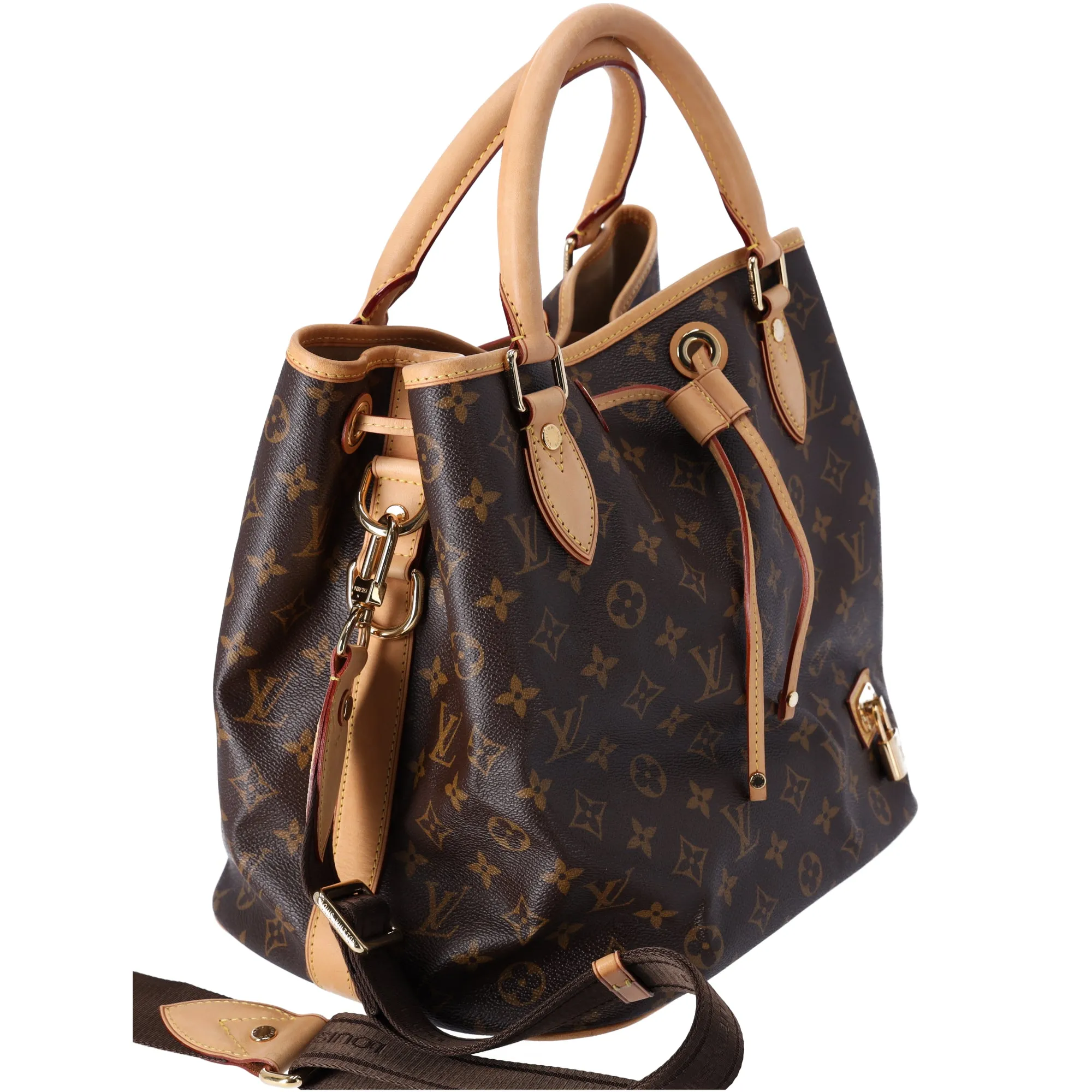 Louis Vuitton Neo Brown Monogram Handbag Bucket Bag Shoulder Tote M40372 sold by Gaby's Bags product image thumbnail 2