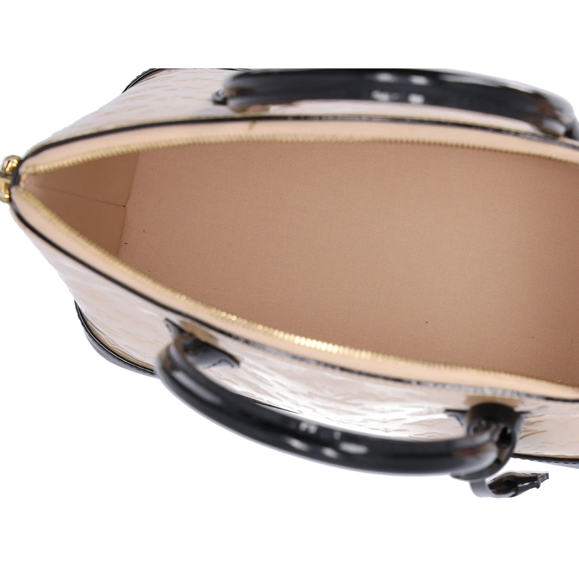 Louis Vuitton Lockit PM Monogram Vernis Handbag M90251 Dune Black sold by Gaby's Bags product image thumbnail 2