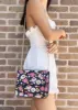 Kate Spade Remi Road Trip Chain Crossbody Shoulder Bag Floral Pink Blue Multi sold by Gaby's Bags