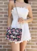 Kate Spade Remi Road Trip Chain Crossbody Shoulder Bag Floral Pink Blue Multi sold by Gaby's Bags