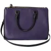 PRADA Galleria Tote Bag B2274A Purple Black Leather Satchel sold by Gaby's Bags