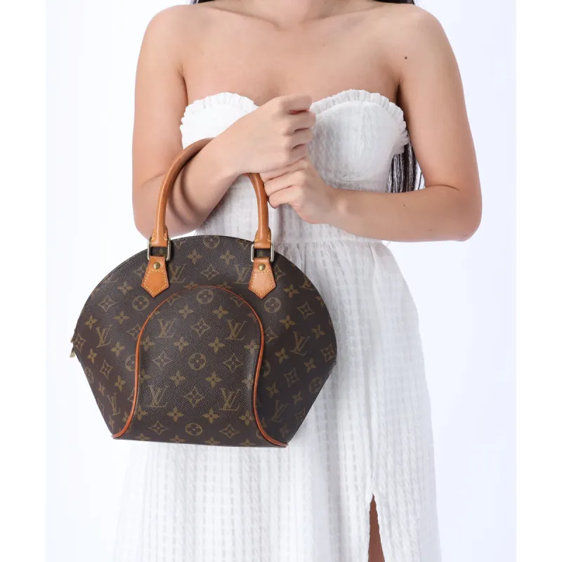 Louis Vuitton Monogram Ellipse PM Handbag M51127 Top Handle Semi Round Satchel sold by Gaby's Bags
