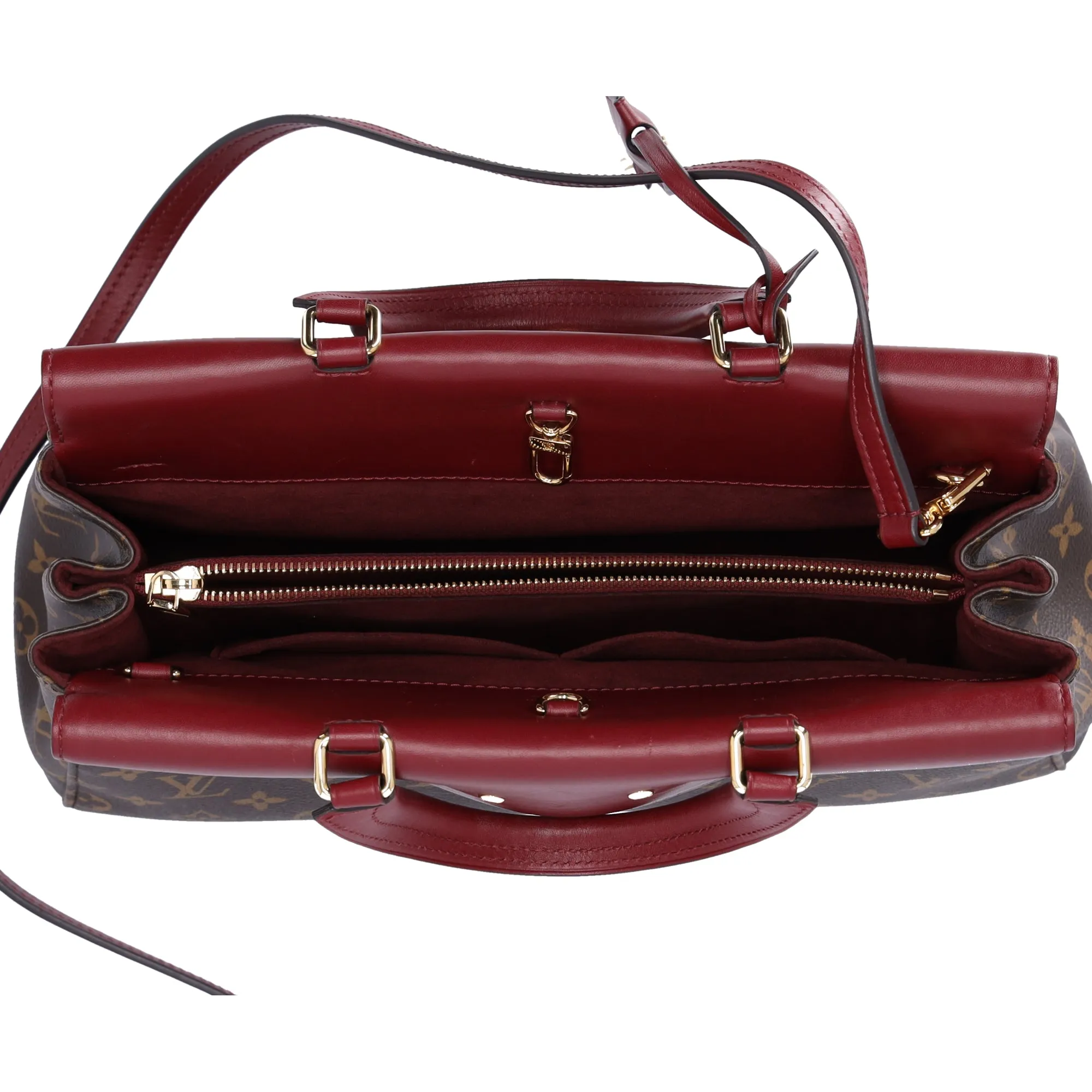 Louis Vuitton Monogram Canvas Venus Satchel Brown Raisin Shoulder Bag M42413 sold by Gaby's Bags product image thumbnail 4