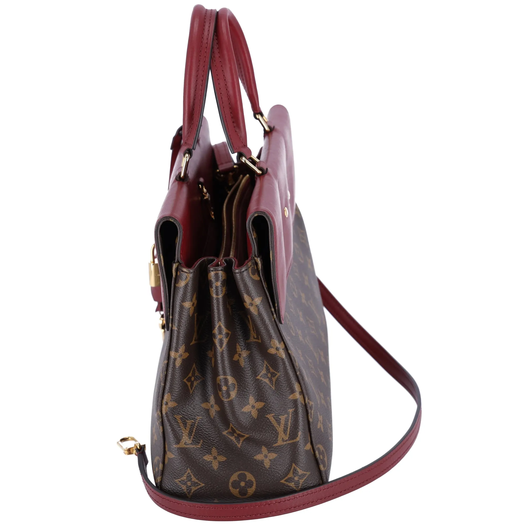 Louis Vuitton Monogram Canvas Venus Satchel Brown Raisin Shoulder Bag M42413 sold by Gaby's Bags product image thumbnail 2