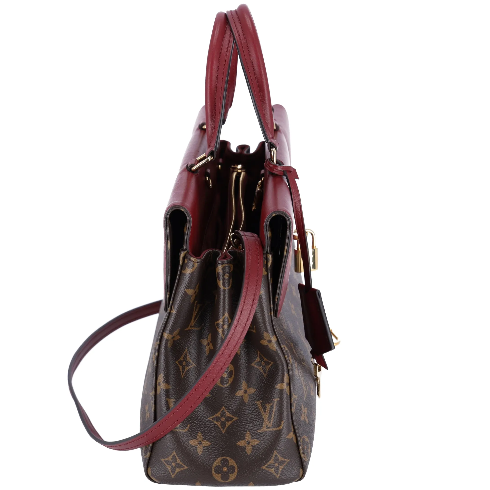 Louis Vuitton Monogram Canvas Venus Satchel Brown Raisin Shoulder Bag M42413 sold by Gaby's Bags product image thumbnail 3