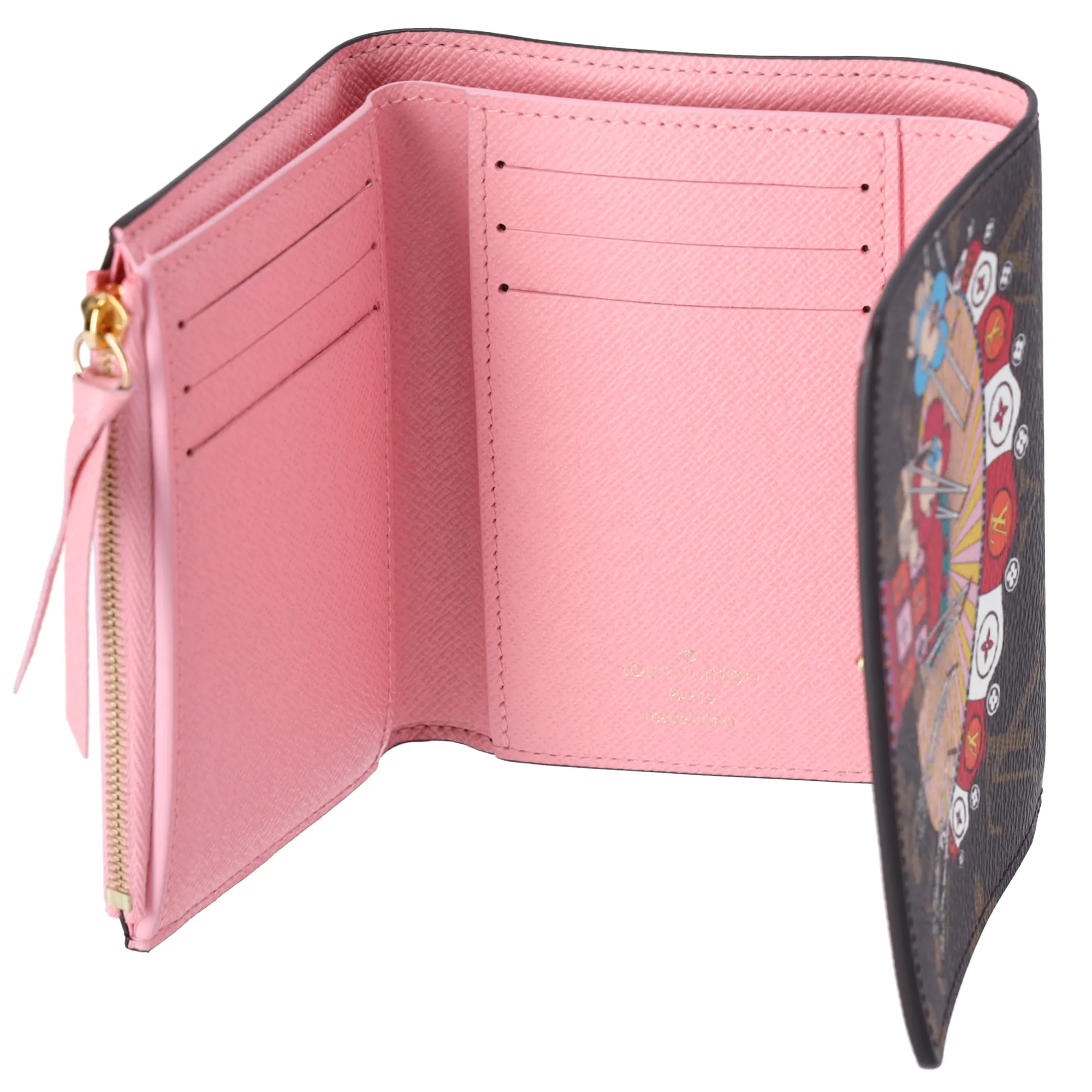 Louis Vuitton Portefeuille Victorine Vivienne Trifold Wallet M69754 Monogram sold by Gaby's Bags product image thumbnail 5