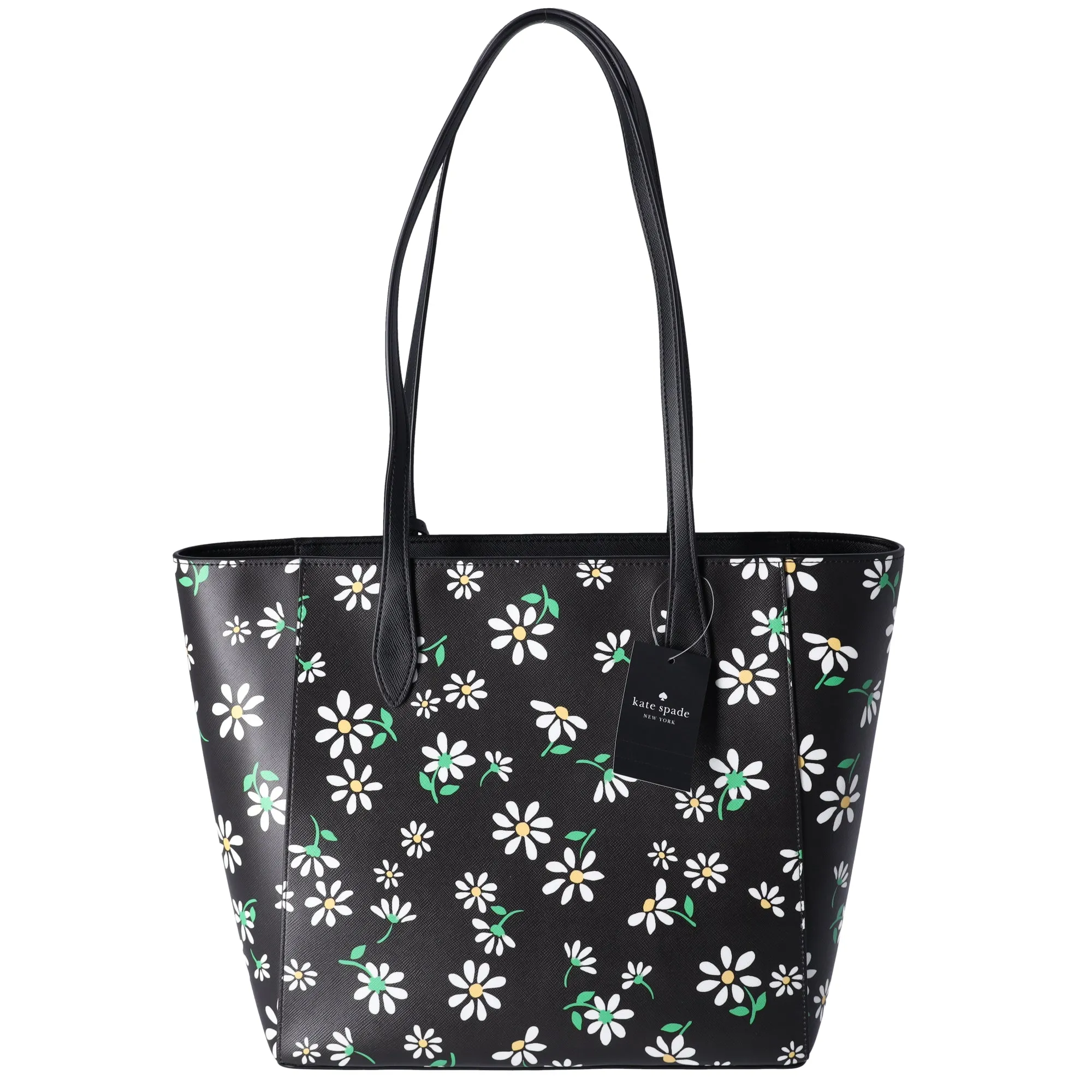Kate Spade Dana Scattered Daisies Floral Large Tote Black Multi sold by Gaby's Bags product image thumbnail 5
