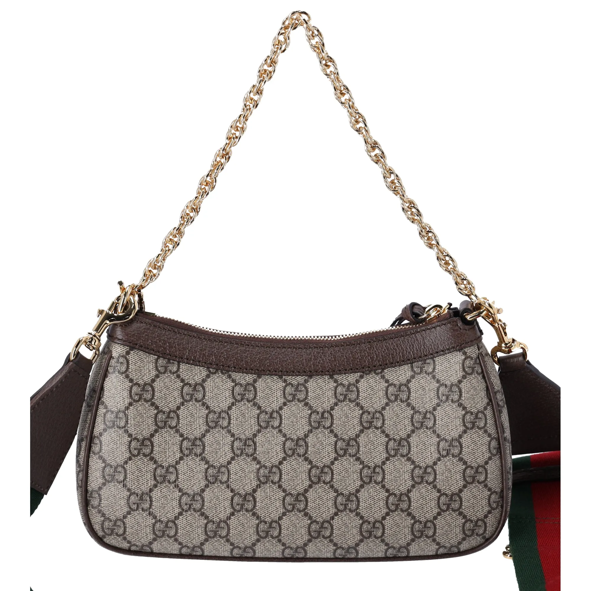 GUCCI Ophidia Small Shoulder Bag 35132 Beige Dark Brown Multi sold by Gaby's Bags product image thumbnail 4