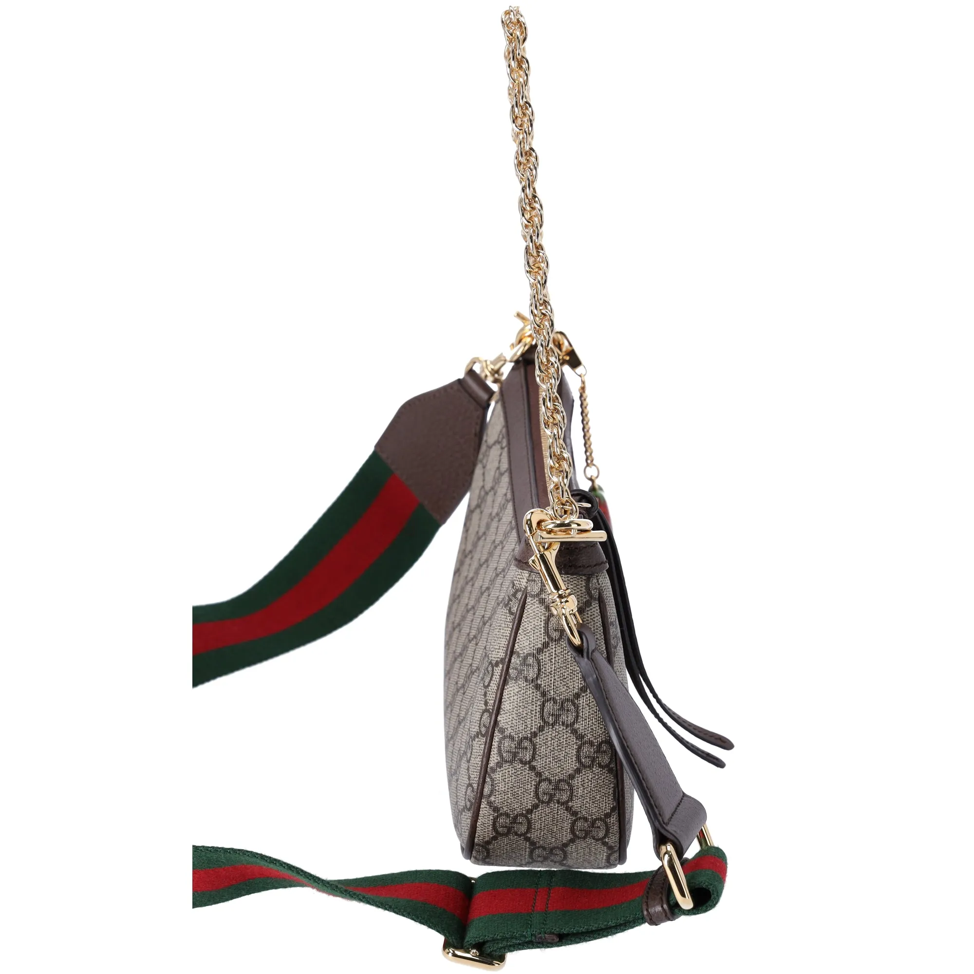 GUCCI Ophidia Small Shoulder Bag 35132 Beige Dark Brown Multi sold by Gaby's Bags product image thumbnail 5