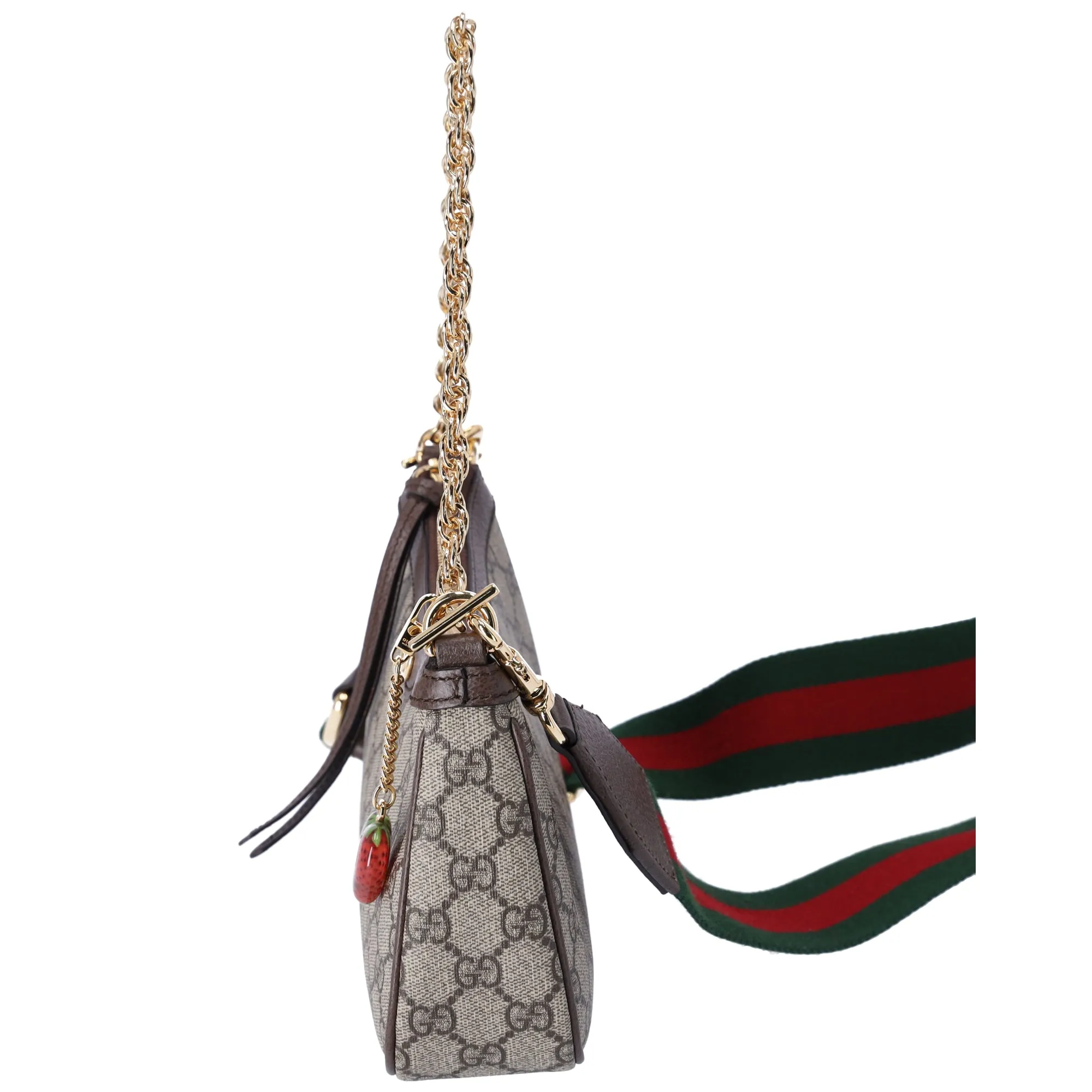 GUCCI Ophidia Small Shoulder Bag 35132 Beige Dark Brown Multi sold by Gaby's Bags product image thumbnail 3