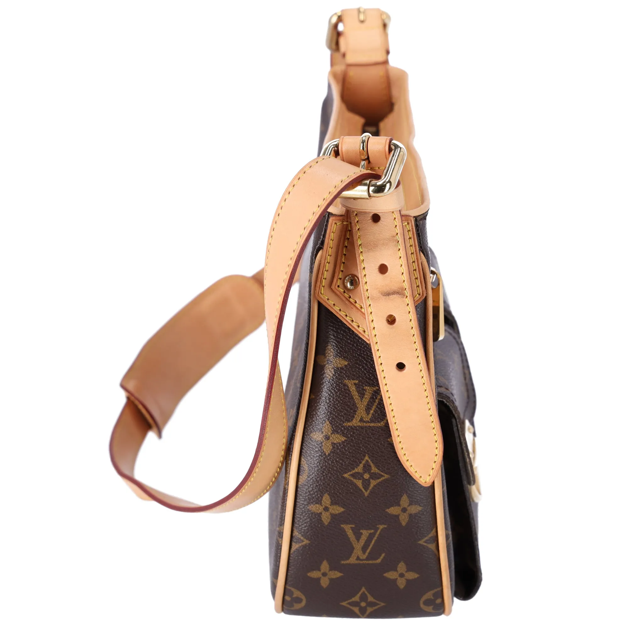 Louis Vuitton Hudson GM Monogram Large Shoulder Bag M40045 Brown sold by Gaby's Bags product image thumbnail 4