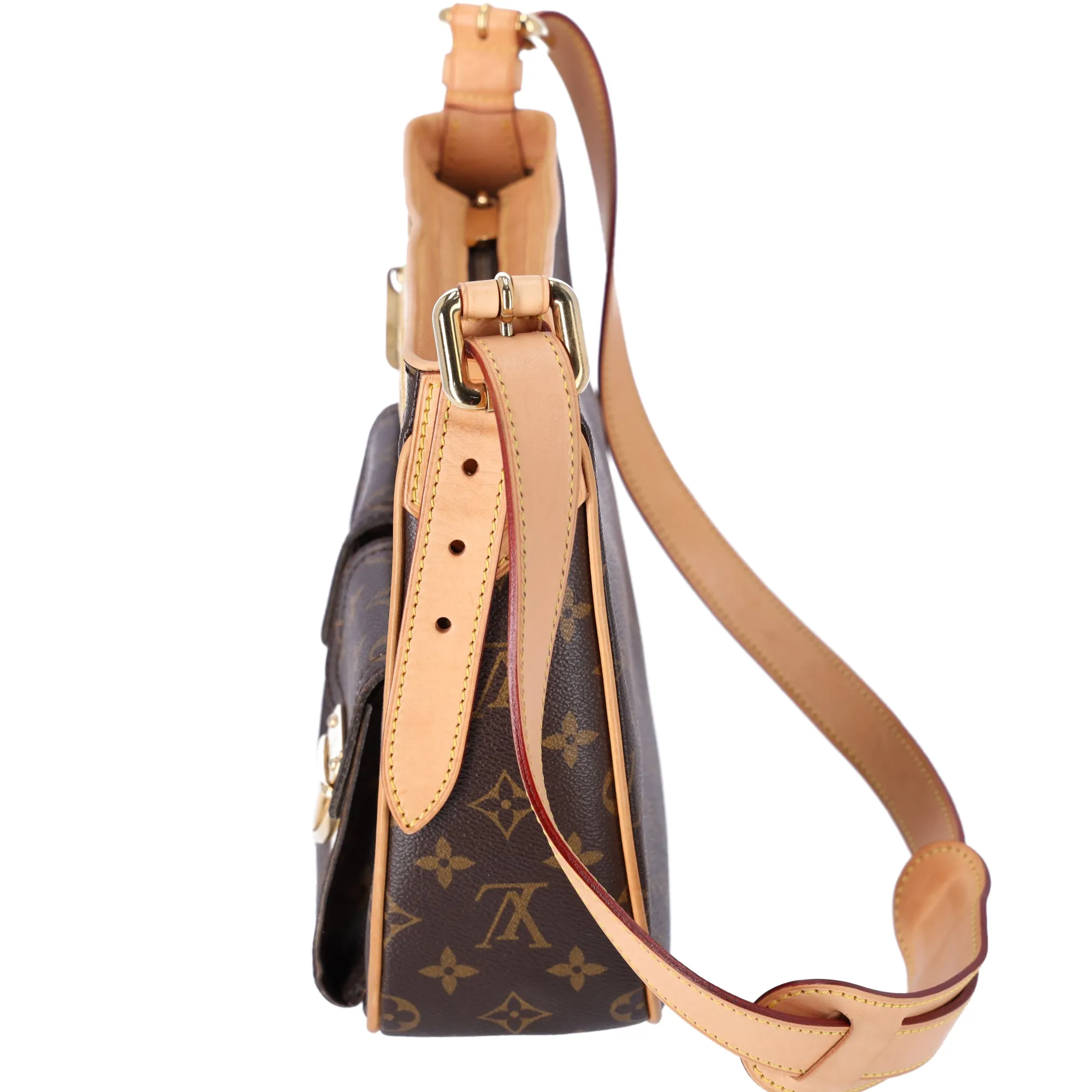 Louis Vuitton Hudson GM Monogram Large Shoulder Bag M40045 Brown sold by Gaby's Bags product image thumbnail 2